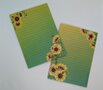 A5 Notepad Sunflower and Ladybug - by StationeryParlor