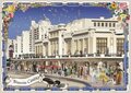 PK 8072 Barbara Behr Glitter Postcard | La France - Biarritz, Casino