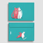 Envelope Set C6 - neonstyle - Cats