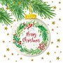 Carola Pabst Postcard Christmas | Merry Christmas (Ball)