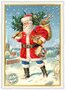 PK 1101 Tausendschön Postcard Christmas - Santa