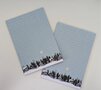 A5 Notepad Winter Village - by StationeryParlor