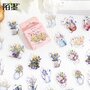 Sticker Flakes Box | Flower fair of Shire