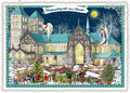 PK 475 Tausendschön Postcard Christmas - Weihnachtsgrüße aus Münster
