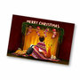 Postcard from Esther Bennink - Christmas - Fireplace
