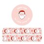 Santa With Candycanes Washi Tape - Little Lefty Lou 