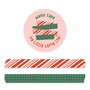 2 Slim Christmas Basic Washi Tape - Little Lefty Lou 