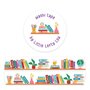 Bookshelf  Washi Tape - Little Lefty Lou 