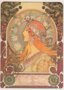 Postcard Alphonse Marie Mucha - Zodiac, 1896