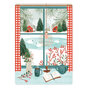 The Lemonbird Postcard | winter/ kerst uitzicht uit ’t raam