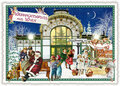 PK 165 Tausendschön Postcard | Weihnachten Naschmarkt Wien