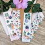 Set of 2 “Cats and plants” bookmarks - Poussin et Poupette