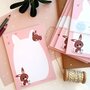 A6 Notepad Little Bunny - Poussin et Poupette