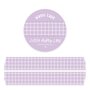 Lilac Grid Washi Tape - Little Lefty Lou 
