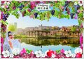 PK 8090 Barbara Behr Glitter Postcard | China - Xinjiang City 