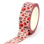 Washi Tape | Red Heart Roses Valentine