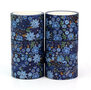Washi Tape | Blue Winter Flowers