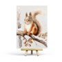 Postcard Squirrel by Penpaling Paula