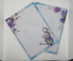 A4 Notepad Cornflowers - by StationeryParlor