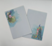 A5 Notepad Peacock - by StationeryParlor