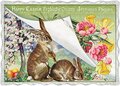 No. 52 Auguri by Barbara Behr Glitter Postcard | Happy Easter