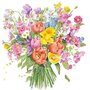 Carola Pabst Postcard | Spring Flower Bouquet