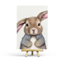 Postcard Bunny by Penpaling Paula