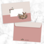 5 x Envelope Set Deer by Kaartstudio