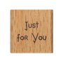 Me to You Wooden rubber stamp | Just For You (SM stamp)