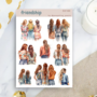 Friendship Sticker Sheet by Penpaling Paula