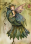 Birds & Fairies: Hugs | Postcard Fripperies