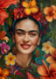 Frida Kahlo: Flowers | Postcard Fripperies