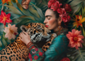 Frida Kahlo: Panter | Postcard Fripperies