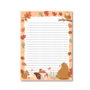 A5 forest friends Notepad - Double Sided - by Only Happy Things