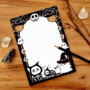 A5 Spooky Scary Halloween Notepad - by TinyTami