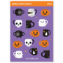 Spooky Drinks Stickers - Little Lefty Lou