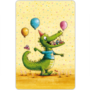 Frank Daenen Postcard | BIRTHDAY CROCODILE