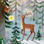 Mila Marquis Postcard Christmas | Christmas Animals