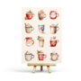 Postcard Christmas Mugs by Penpaling Paula