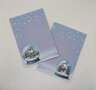 A5 Notepad Snow Globe - by StationeryParlor