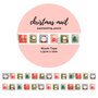 Washi Tape Christmas Mail by Penpaling Paula