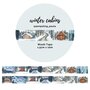 Washi Tape Winter Cabins by Penpaling Paula