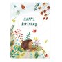 The Lemonbird Postcard | hedgehog happy birthday