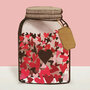 Laser cut greeting card - A jar of love