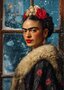 Frida Kahlo: Winter Window | Postcard Fripperies