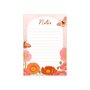 A6 Notepad Notes (Peony ) by Muchable