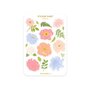 A6 Stickersheet by Muchable | Flowers