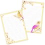 A5 Double Sided Notepad by muchable - Bird with Blossom