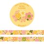 Retro Flowers Washi Tape - Muchable