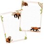 A5 Double Sided Notepad by muchable - Red panda